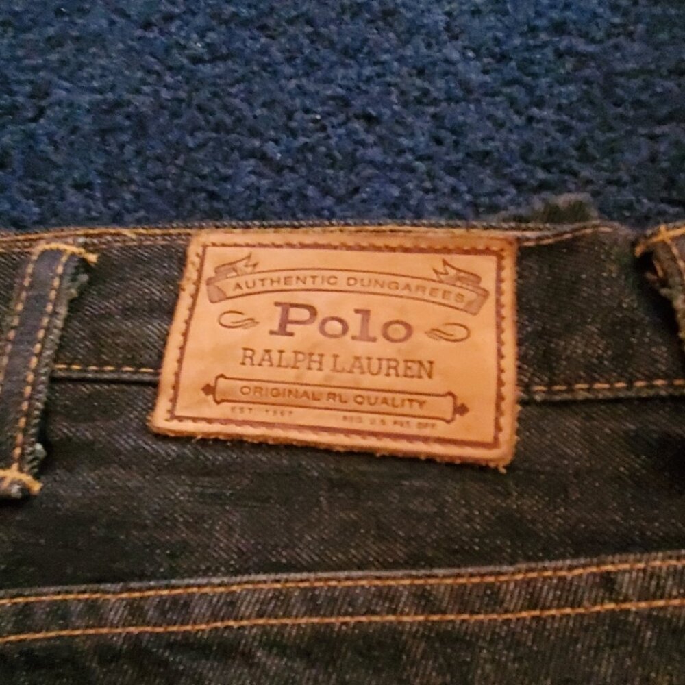 Polo denim dungarees